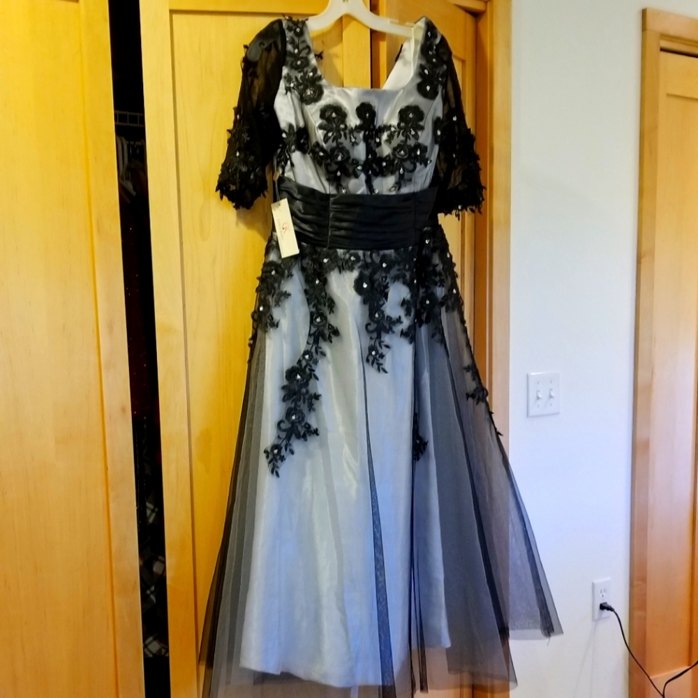 Tea Length Formal Gown